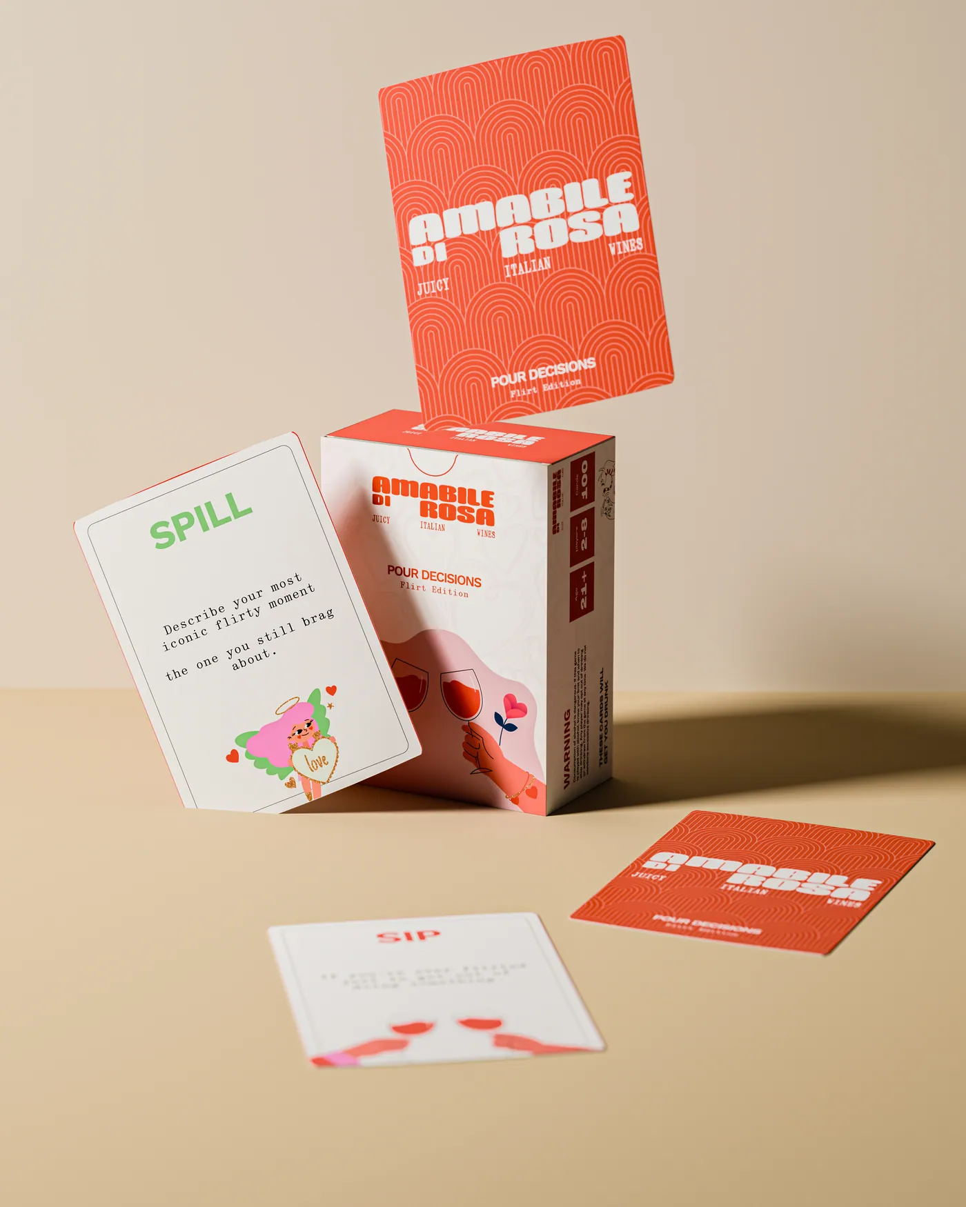 Pour Decisions card game 1
