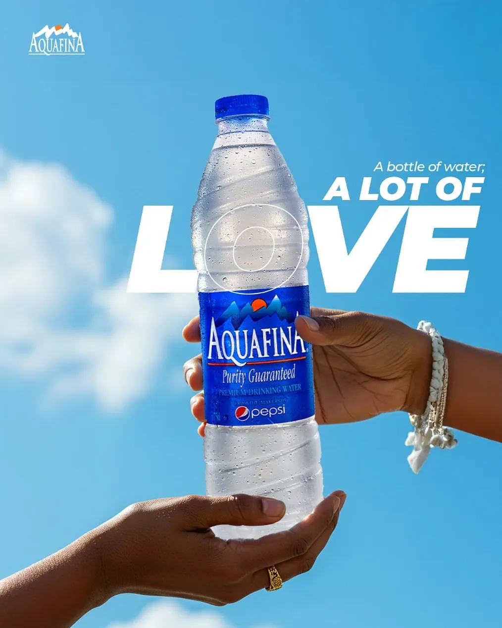 Aquafina social post 1