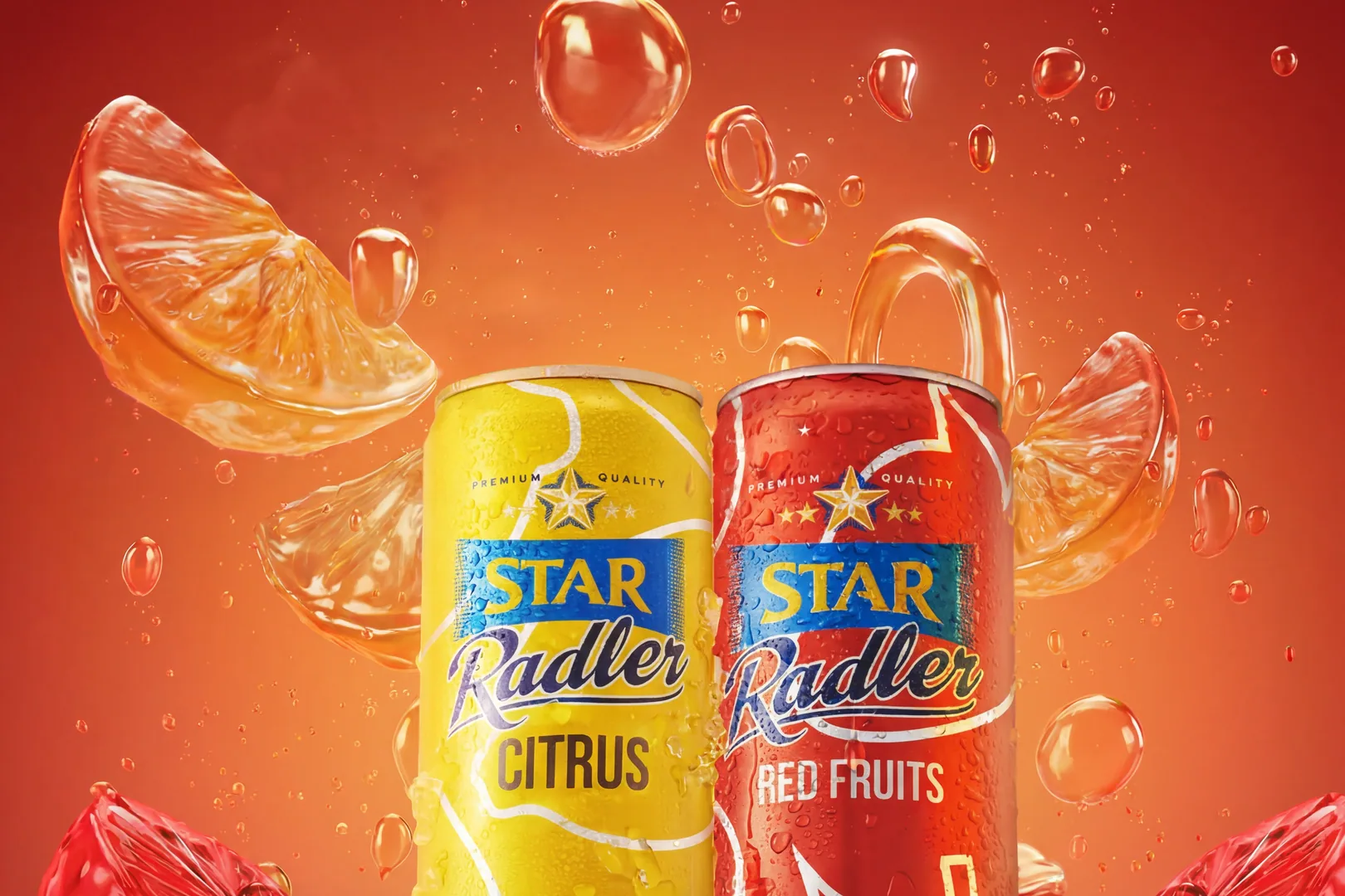 Star Radler — Key visuals · Social