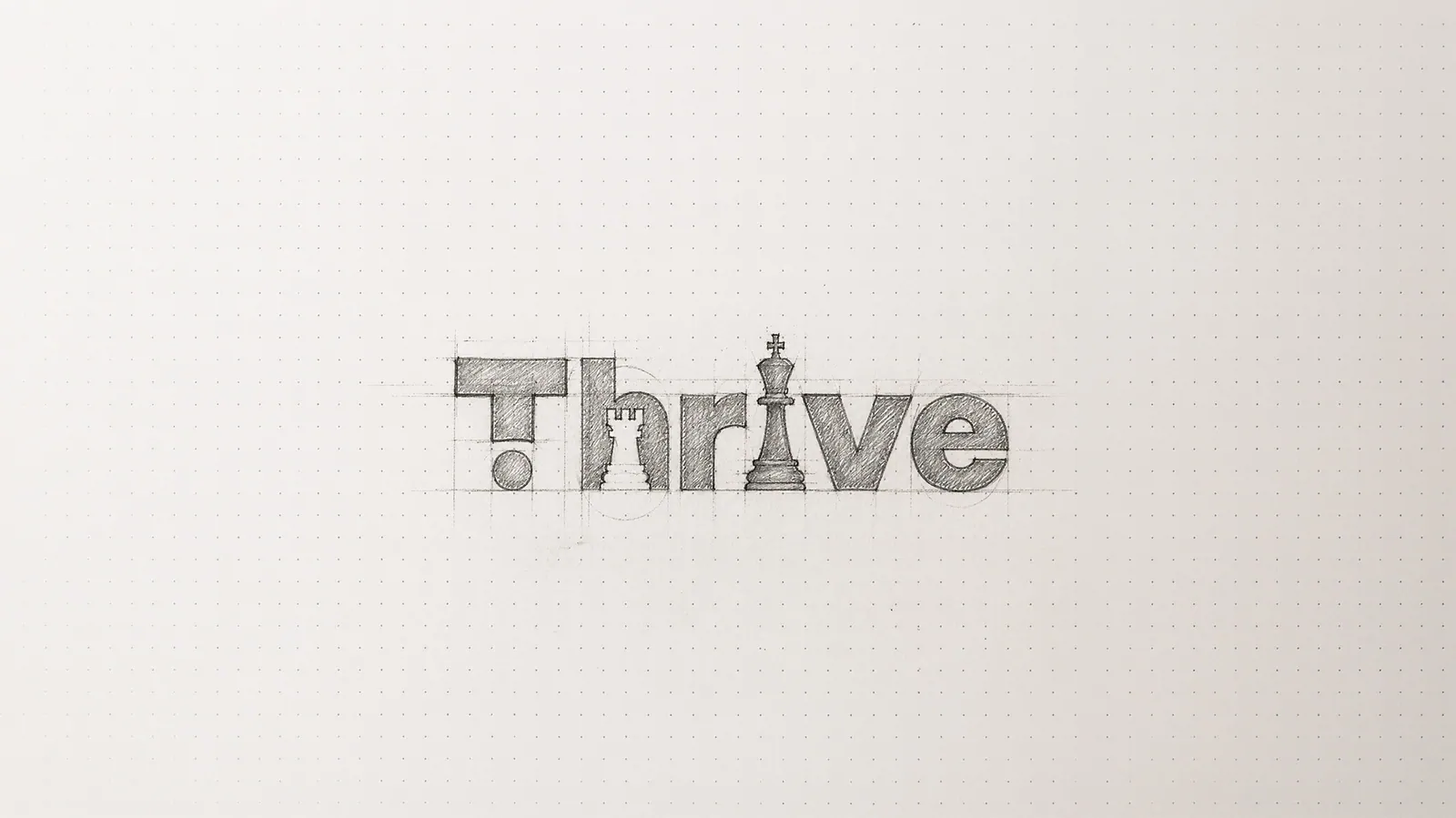 Thrive logo development 1